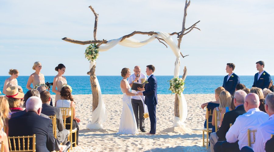 Wedding Day at the beach 