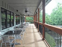 Outdoor seating. 