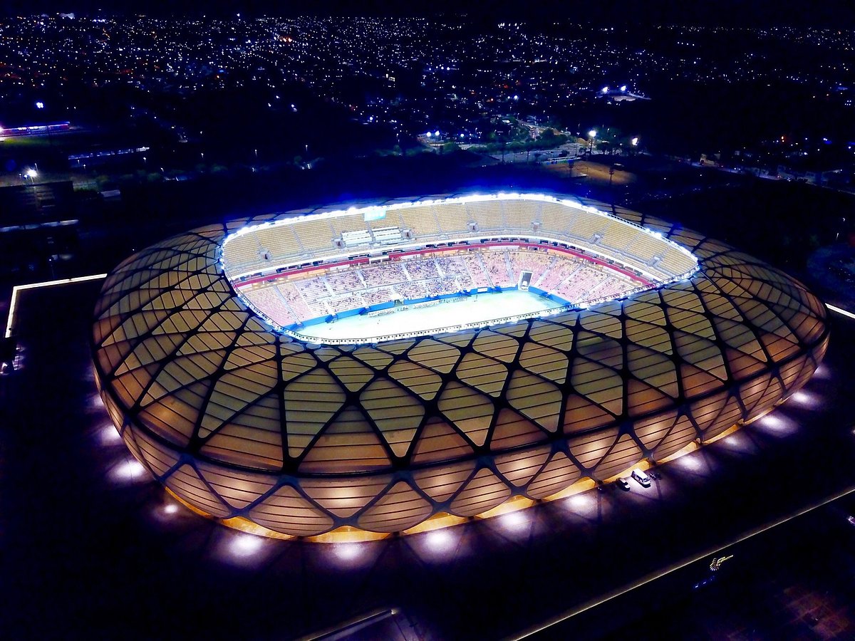 Com atraso e reclamações, Arena da Amazônia é 9º estádio