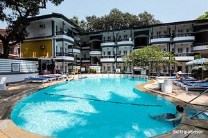 Era Santiago Beach Resort in Baga, image may contain: Hotel, Resort, Villa, Pool