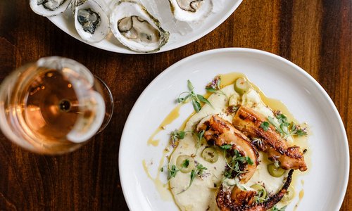 Dinner at Current Fish and Oyster