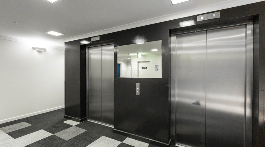 Elevators at the Comfort Hotel Perth City