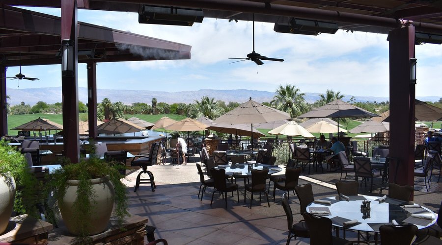 The Terrace Restaurant at Desert Willow Golf Resort