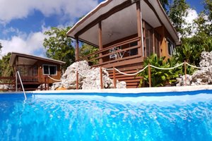 Piscine et plage