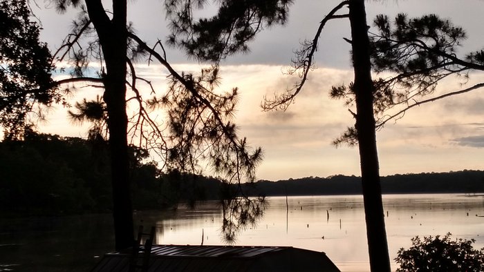 What beautiful call sunset on Little Bass Lake.
