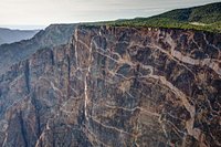 Painted Wall Overlook In Black Canyon Of The Gunnison National Park, C –  georgemillerart