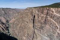 Painted Wall Overlook In Black Canyon Of The Gunnison National Park, C –  georgemillerart