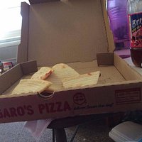 Uncooked pizza