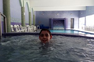 Piscina e praia