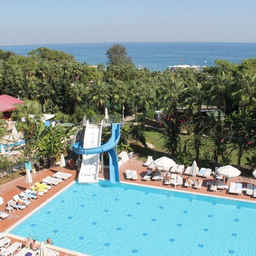 View from the balcony – Bild von Ring Beach Hotel, Beldibi - Tripadvisor