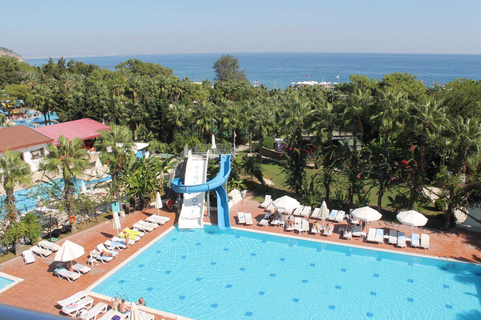 View from the balcony – Bild von Ring Beach Hotel, Beldibi - Tripadvisor