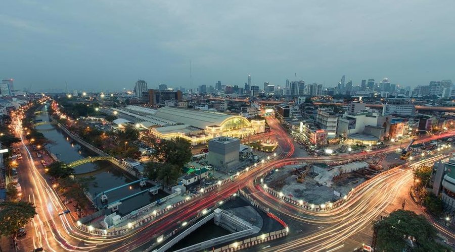 View point from hotel's building