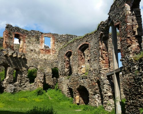 Neamt Citadel Ruins and Museum.Romania Editorial Image - Image of