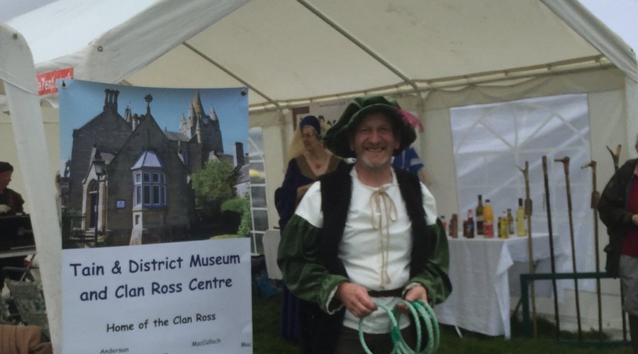 The museum staff at Glenmorangie Games 2016