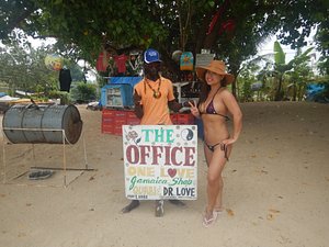 A short walk away from the resort is Dr. Love and his interesting sculptures