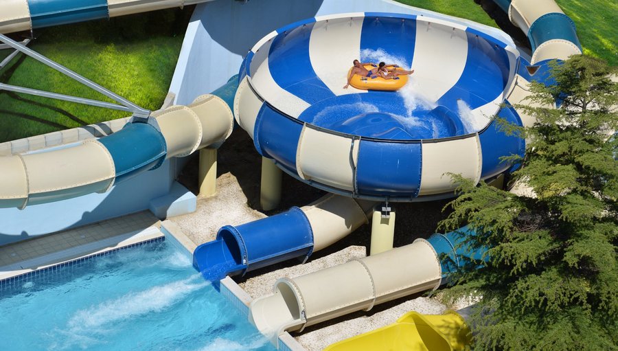 Grifid Bolero Aqua Park( June - September)- adults section (up 140 cm height) with 3 slides