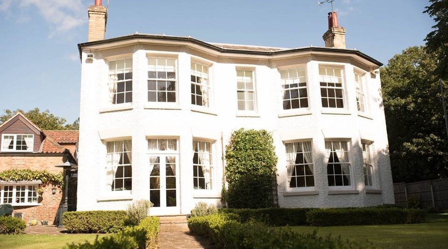 great view of the old parsonage