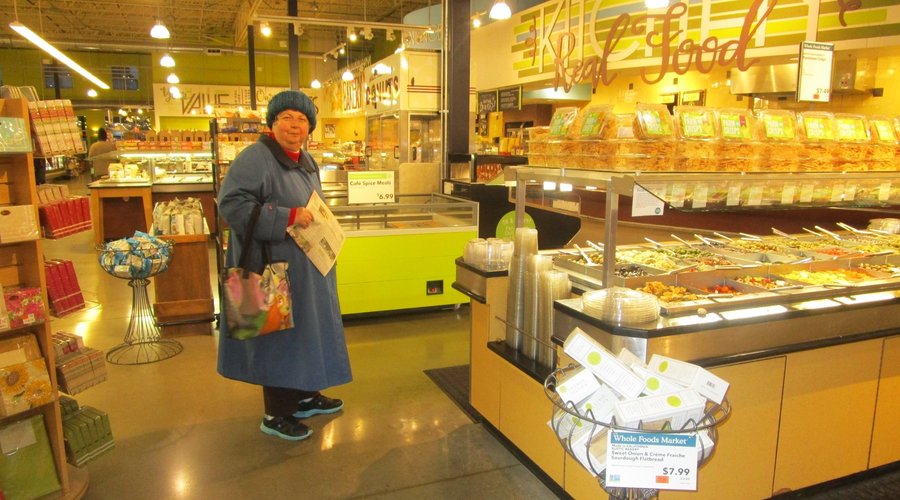 That is me at Whole Foods Market Cranston, R.I.