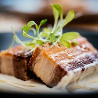 Belly pork and honey