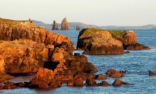 Cliffs at Braewick, Mainland, Shetland.