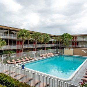 The Pool at the Red Carpet Inn