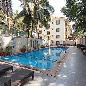 The Pool at the Hotel Calangute Towers