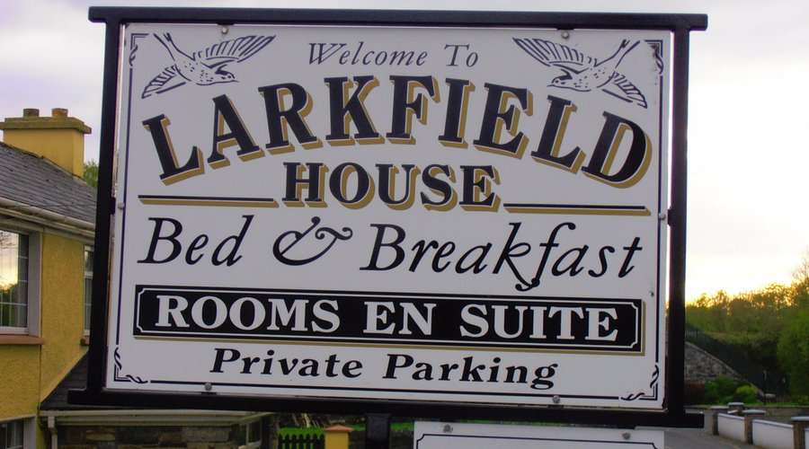 Welcome to Larkfield House B&B