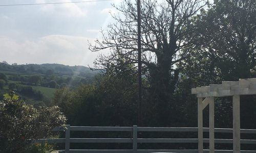 What's on, the view from the beer garden and our very popular steak and ale pie.