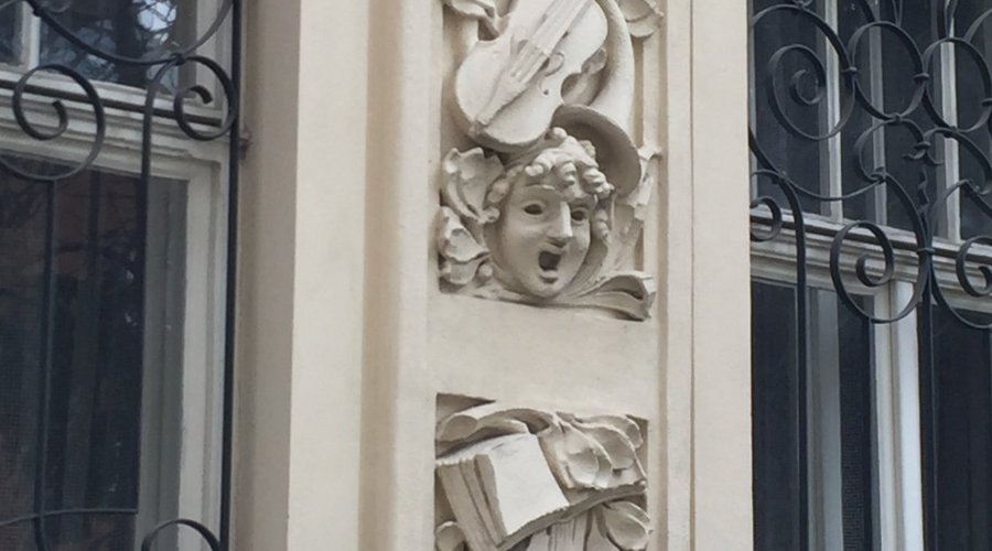 Janáček's house. Detail
