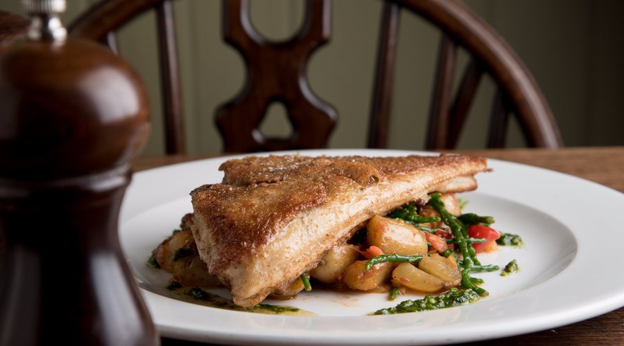 Almond Crusted Plaice