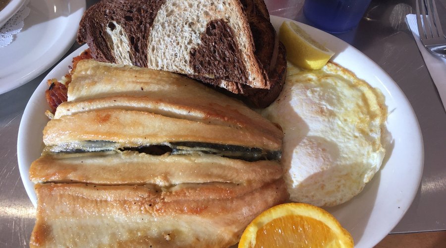 There are so many delicious breakfasts on the menu, but my favorite (and the favorite of our fam