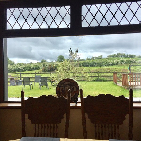 Perfect for outdoor entertaining 😃 - Review of Clare Ecolodge, Feakle, Ireland - Tripadvisor