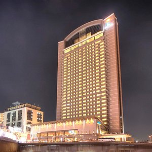 Hotel Keihan Universal Tower in Osaka, image may contain: City, Condo, Urban, Hotel