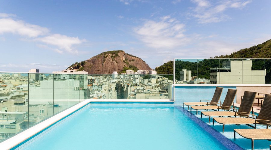 The Pool at the Americas Copacabana Hotel