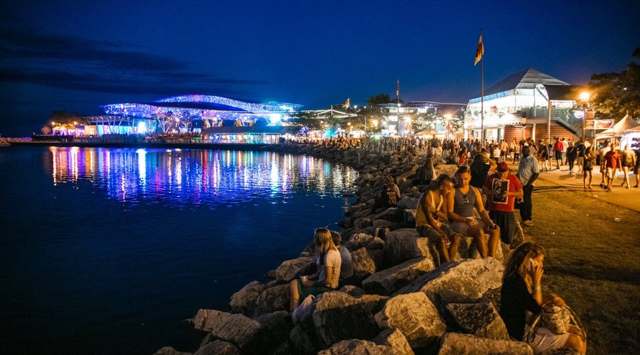Summerfest along Lake Michigan