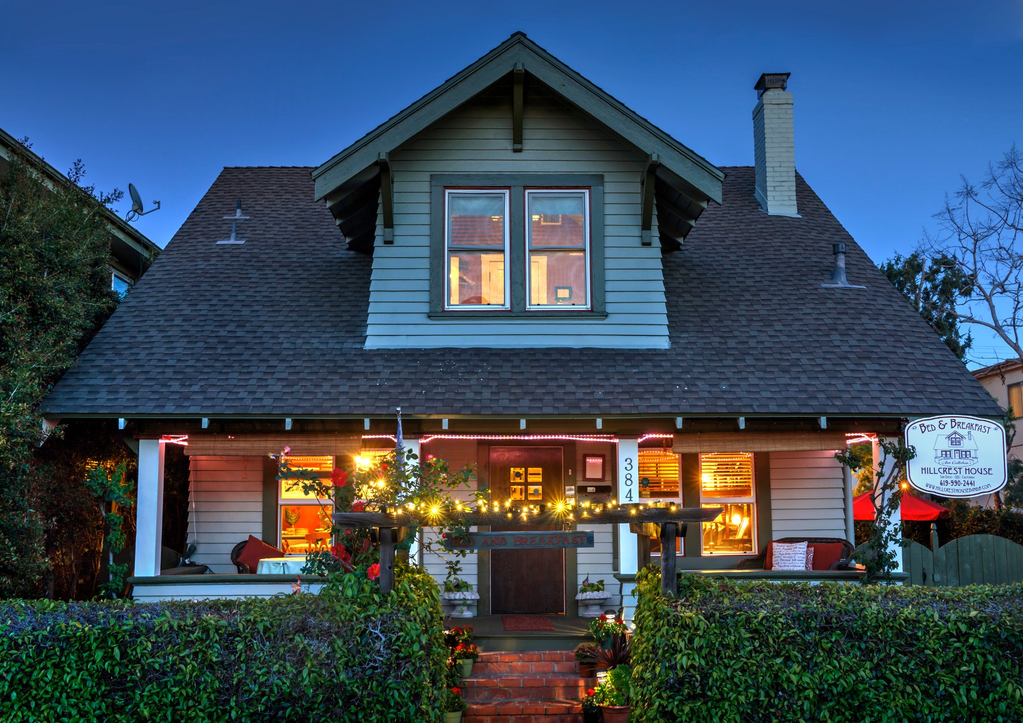 HILLCREST HOUSE BED & BREAKFAST Desde $3,282 (San Diego, CA ...