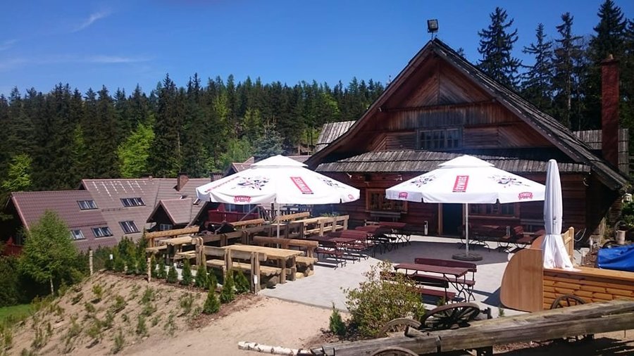 Taras letni przy Chacie