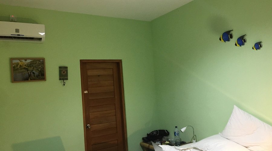 Inside the room at Blue Coco