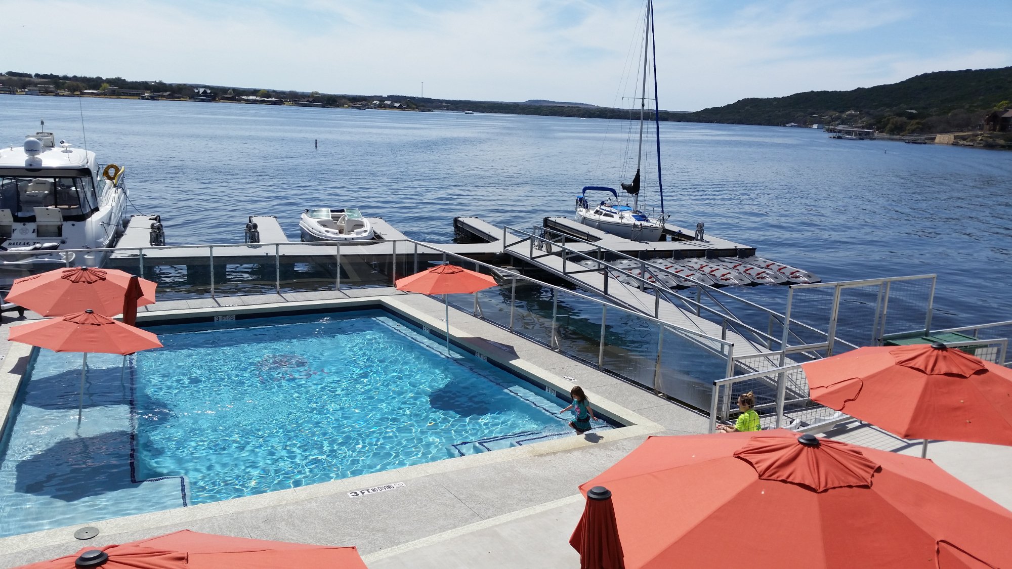 Lush Resort Possum Kingdom Lake Pool LUSH RESORT POSSUM KINGDOM LAKE