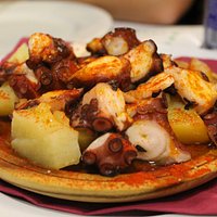 Pulpo en Las Cinco Vigas