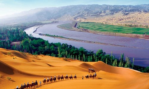 One-Day Tour: Shapotou Scenic Area From Yinchuan