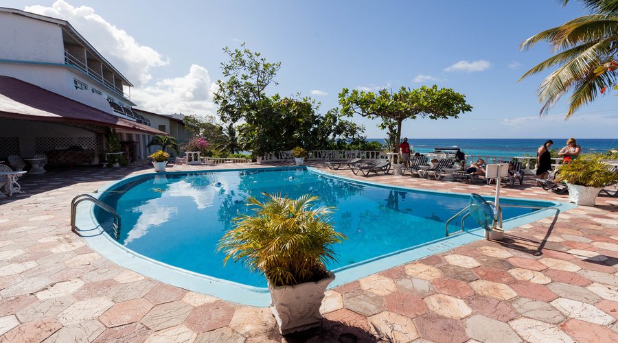 The Pool at the Silver Seas Resort Hotel