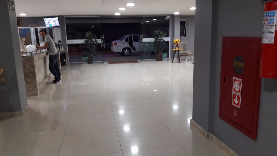 área da recepção