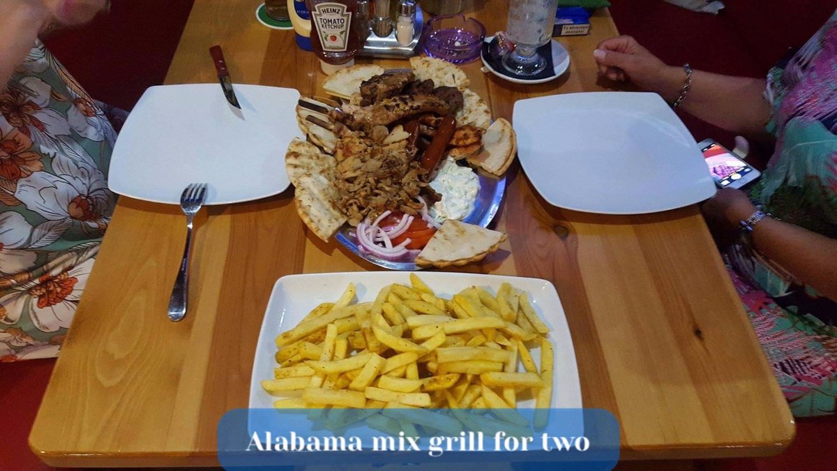 ALABAMA SPORT BAR DINER, Faliraki - Menu, Prices & Restaurant Reviews ...