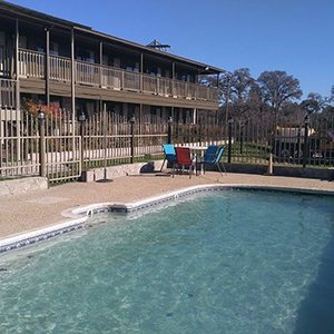 Relax and enjoy scenic views from our outdoor pool area.