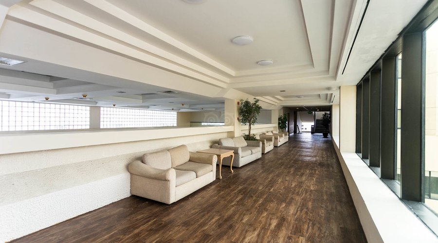 Hallways at the Pacific Bay Hotel