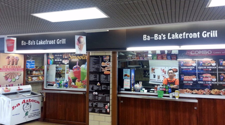 another concession inside the pavilion on the ground floor