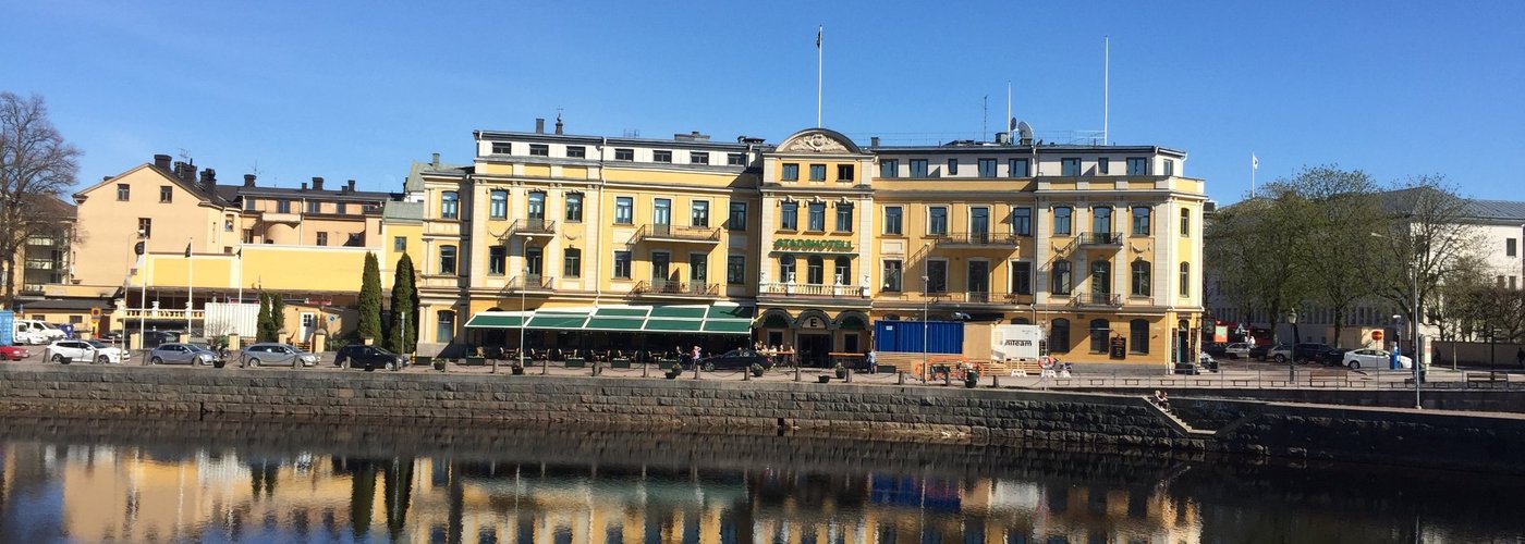 View of hotel from the Theater