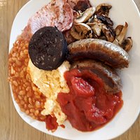 The bigger full english at Reeds