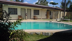 Kingston Lodge in Mindanao, image may contain: Villa, Hotel, Resort, Bench